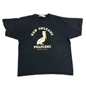Ebbets field flannels New Orleans pelicans Crew mens Tshirt XL vintage authentic